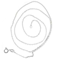 Srebrny łańcuszek 45 cm
